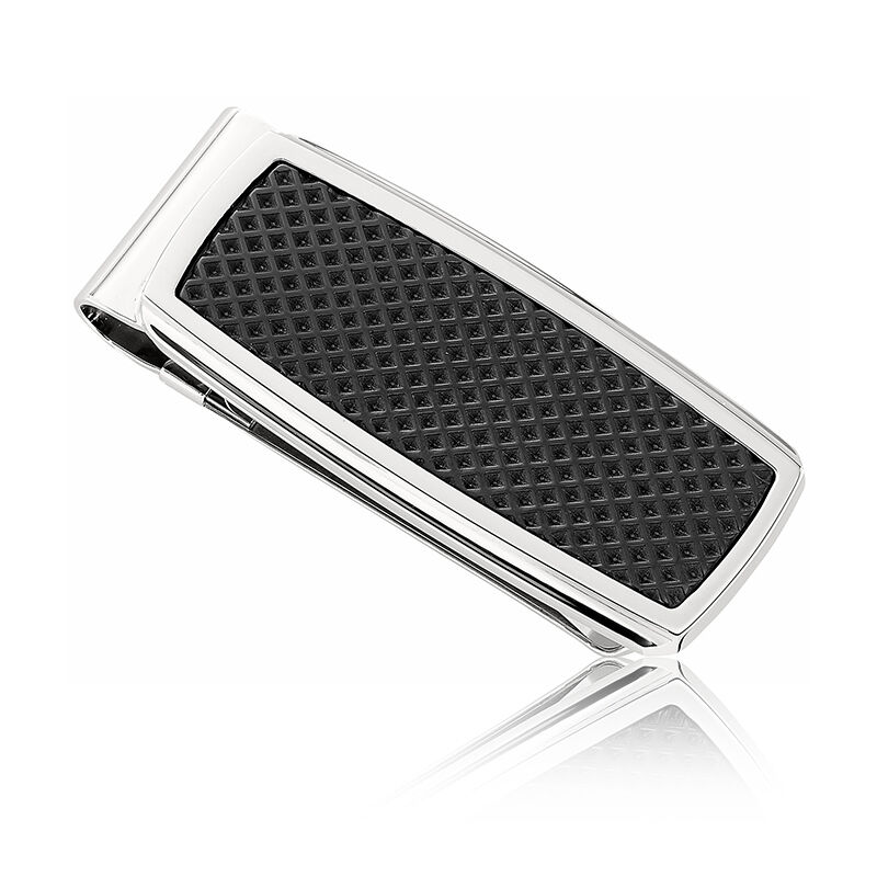 Montblanc Stainless Steel Money Clip Silver