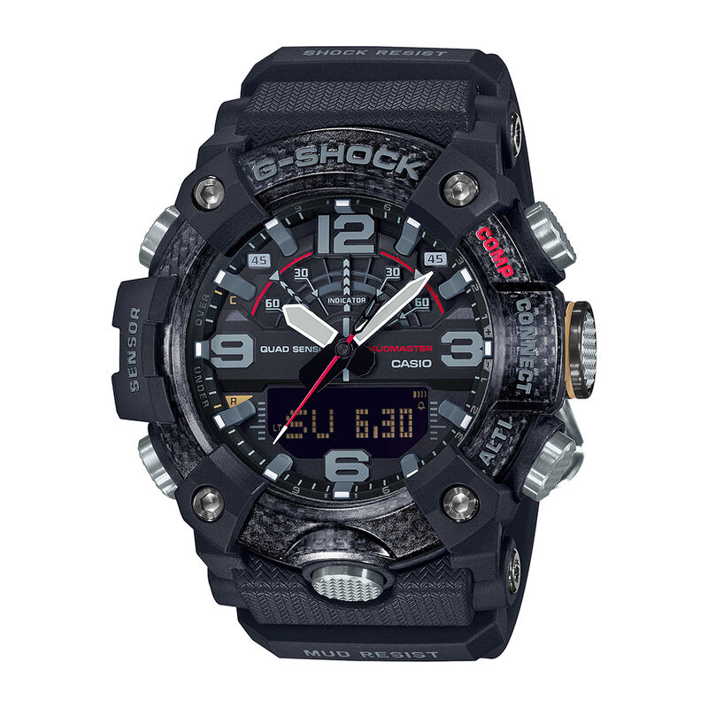 G-Shock Men's Mudmaster Multifunction Black Resin Dial & Band Watch GGB100-1A image number null