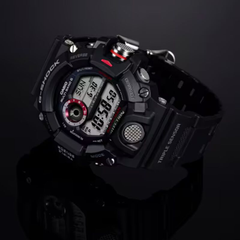 G-Shock Men's Rangeman Multifunction Black Resin Dial & Band 55mm Watch GW9400-1 image number null