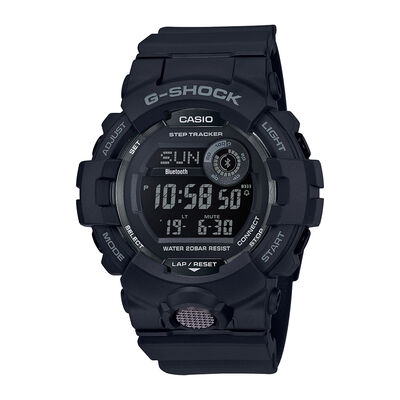 G-Shock Men's Multifunction Black Resin Dial & Band Watch GBD800-1B