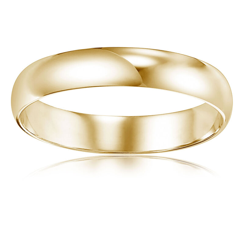 Men&#39;s 10K Yellow Gold Wedding Band image number null