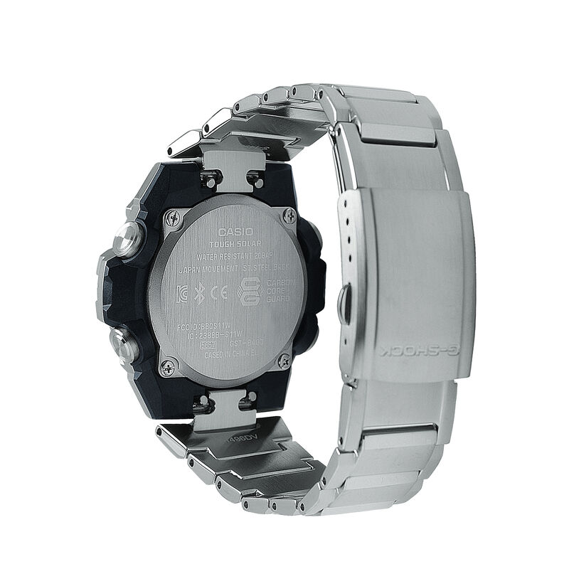 G-Shock Men's Slim G-Steel Connected Black Dial 50mm Watch GSTB400D-1A image number null