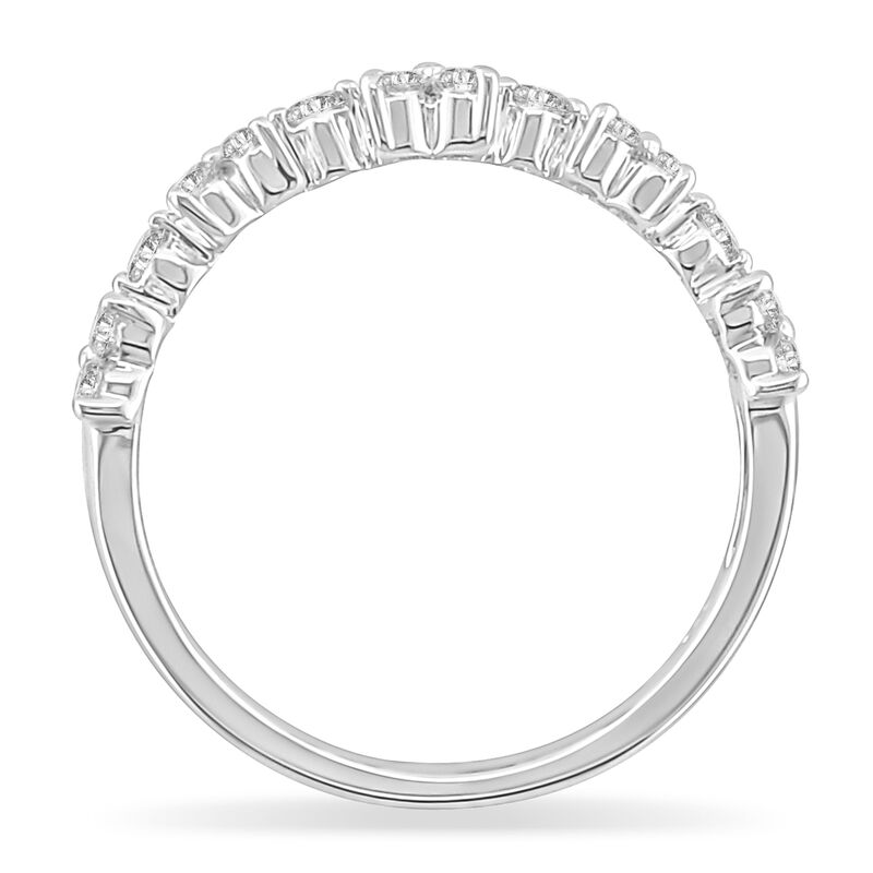 Diamond .50ctw. Fashion Ring in 10k White Gold image number null