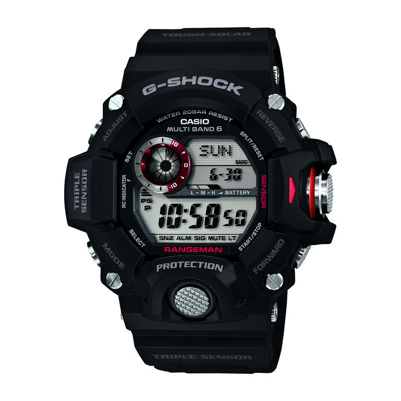 G-Shock Men's Rangeman Multifunction Black Resin Dial & Band 55mm Watch GW9400-1 image number null