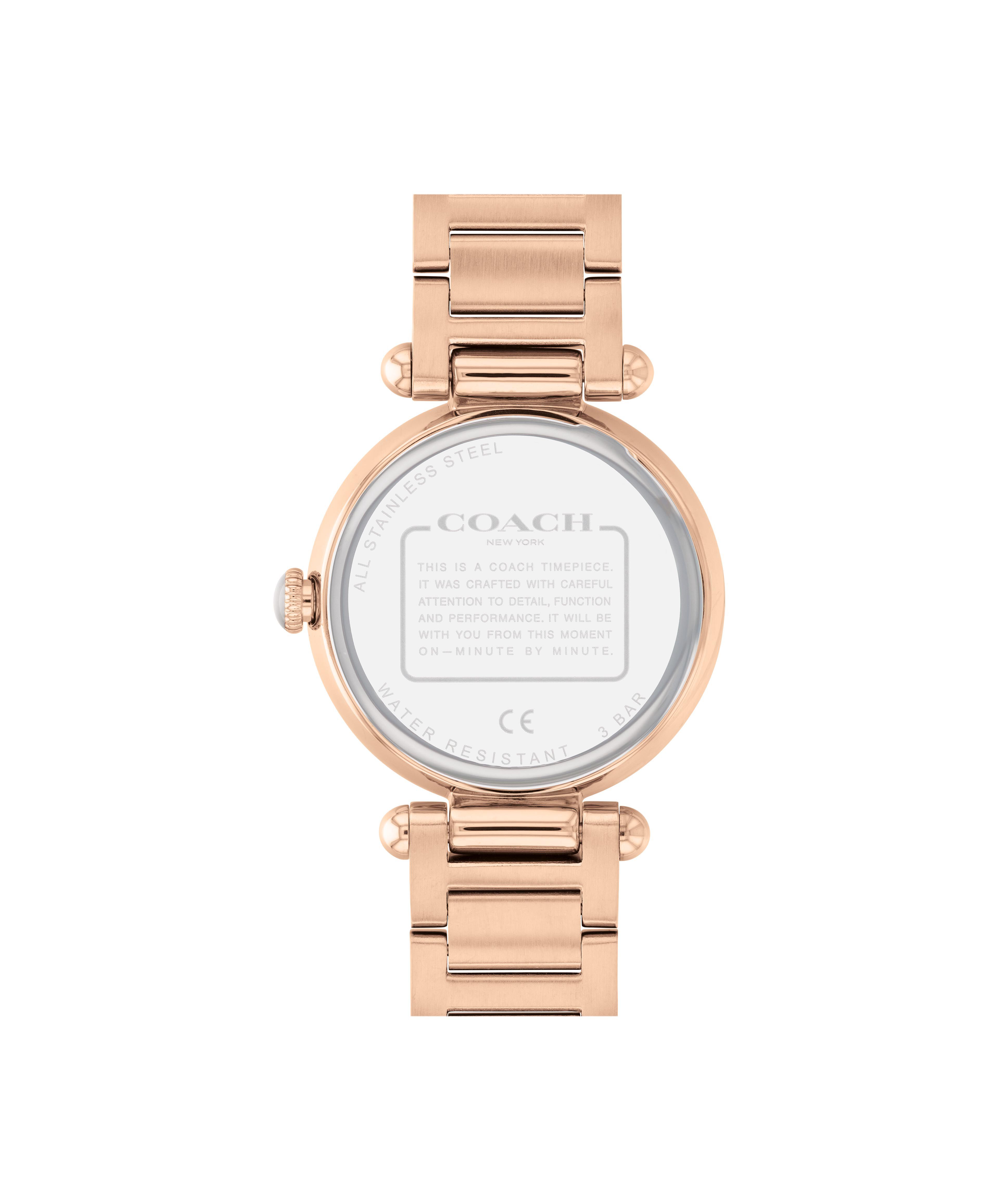 Coach Ladies' Cary Rose-Tone Watch 14503831