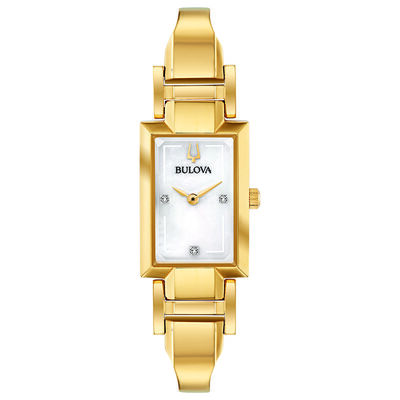 Bulova Ladies' Gold-Tone Classic Watch 97P141
