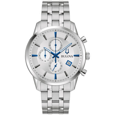 Bulova Men's Stainless Steel Sutton Watch 96B404