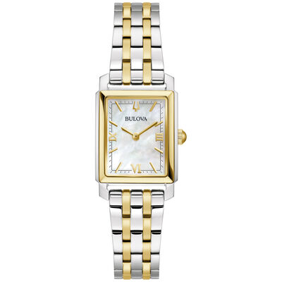 Bulova Ladies Gold Plated Stainless Steel Sutton Watch 98L308