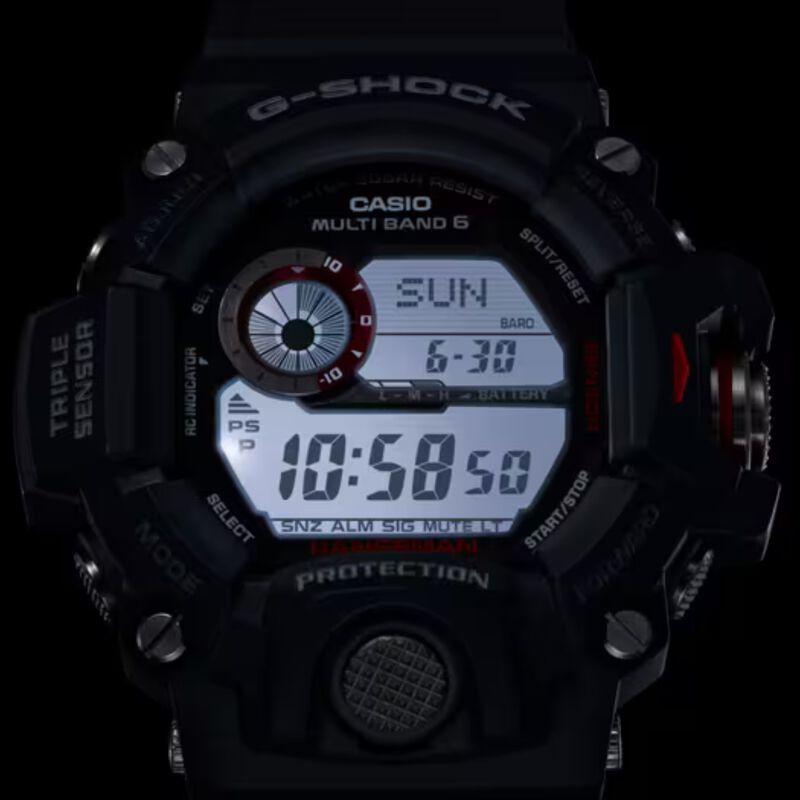 G-Shock Men's Rangeman Multifunction Black Resin Dial & Band 55mm Watch GW9400-1 image number null