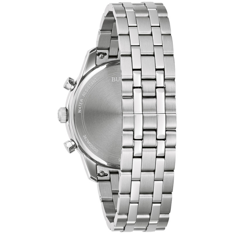 Bulova Men's Stainless Steel Sutton Watch 96B404 image number null