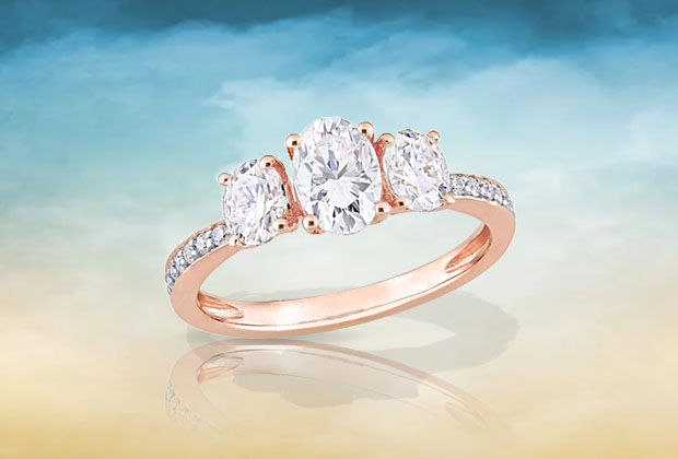  2023 New Couple Ring Beautiful Diamond Silver Rings