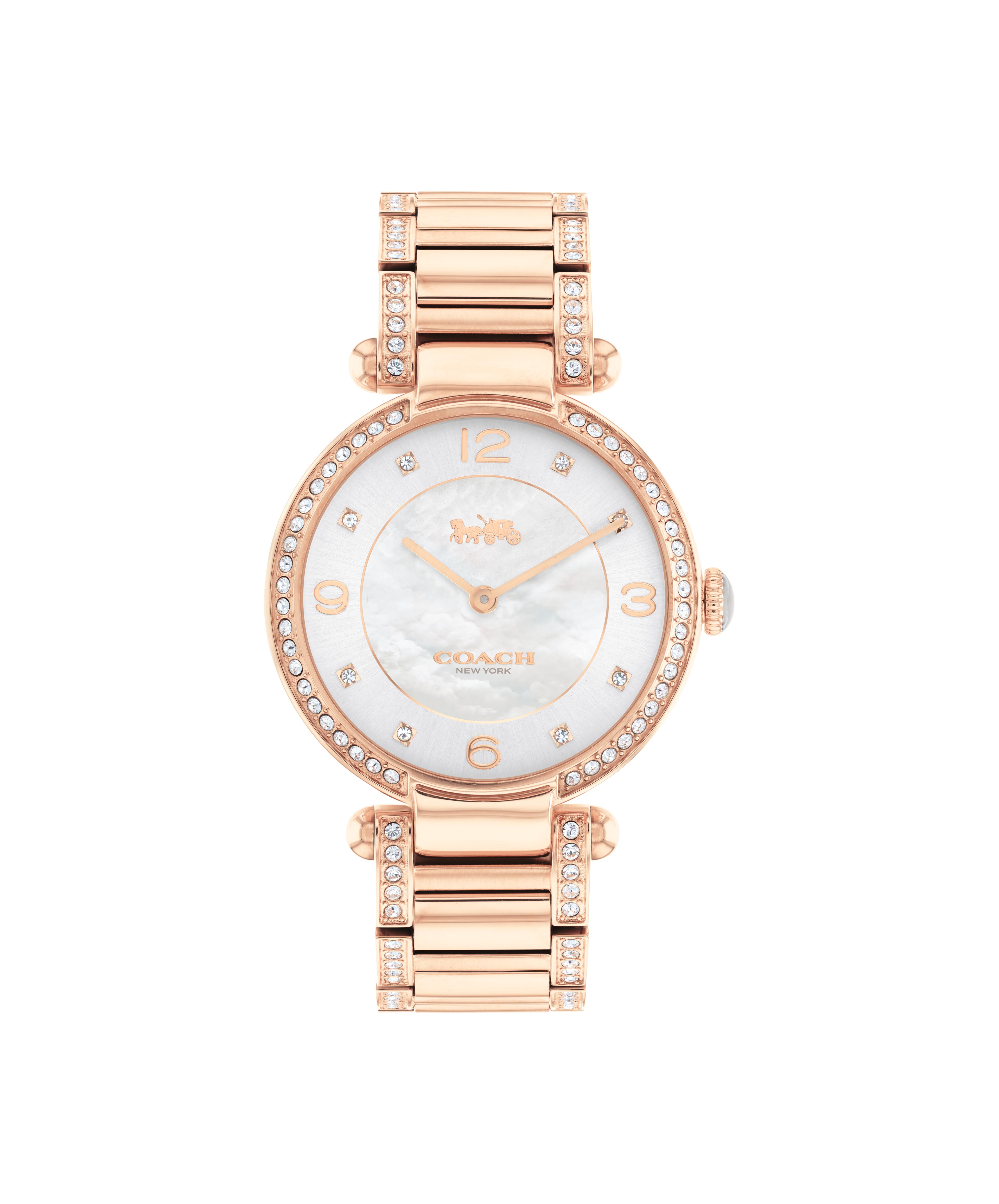 Coach Ladies' Cary Rose-Tone Watch 14503831