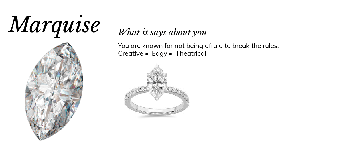 Marquise Diamond Shape Engagement Meaning