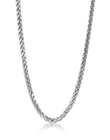 24" Palm-Link Chain in 10k White Gold