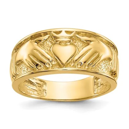 mens claddagh