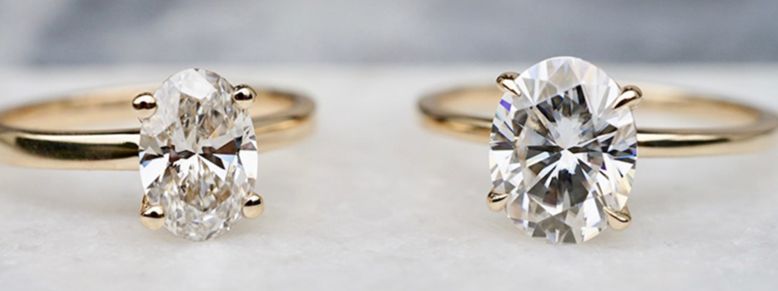Moissanite vs. Lab grown diamonds: What’s the difference Between Them?
