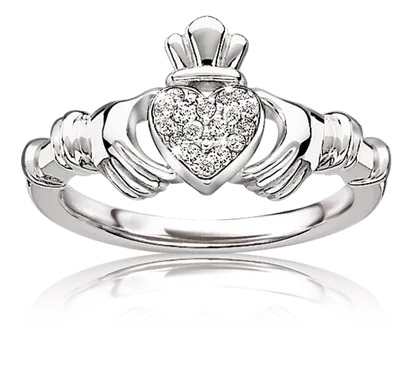 diamond claddagh